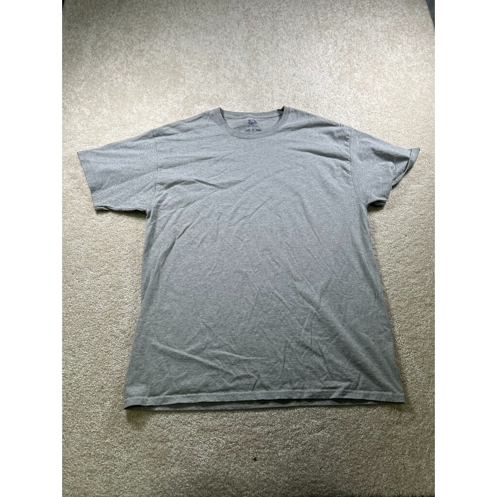 Fruit Of The Loom Mens Size Xl Light Gray‎ Tshirt